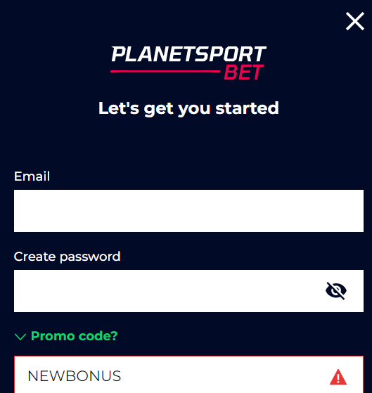 PlanetBetSport Promo Code